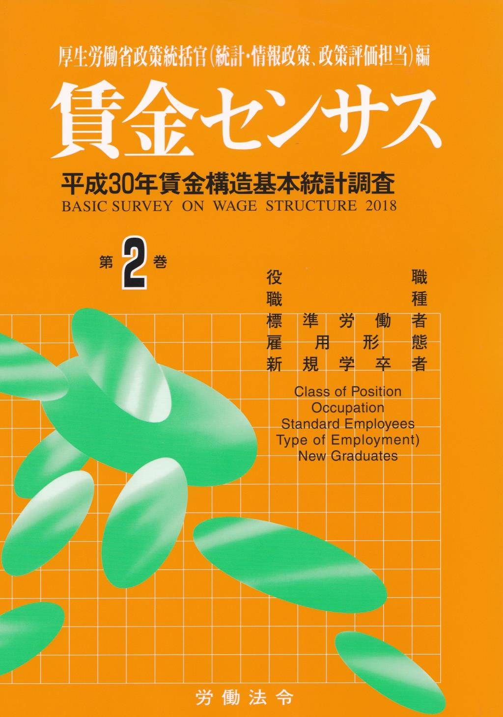 賃金センサス 令和元年版 第2巻