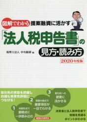 図解でわかる提案融資に活かす「法人税申告書」の見方・読み方　2020年度版