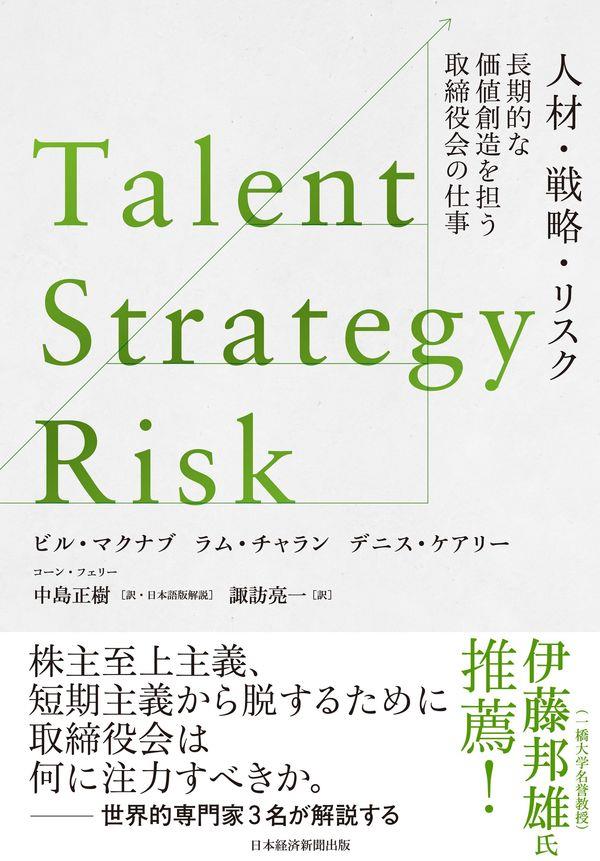 Talent／Strategy／Risk　人材・戦略・リスク