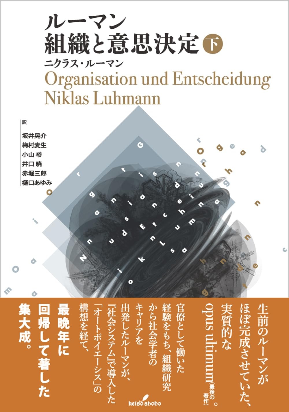 ルーマン　組織と意思決定　下