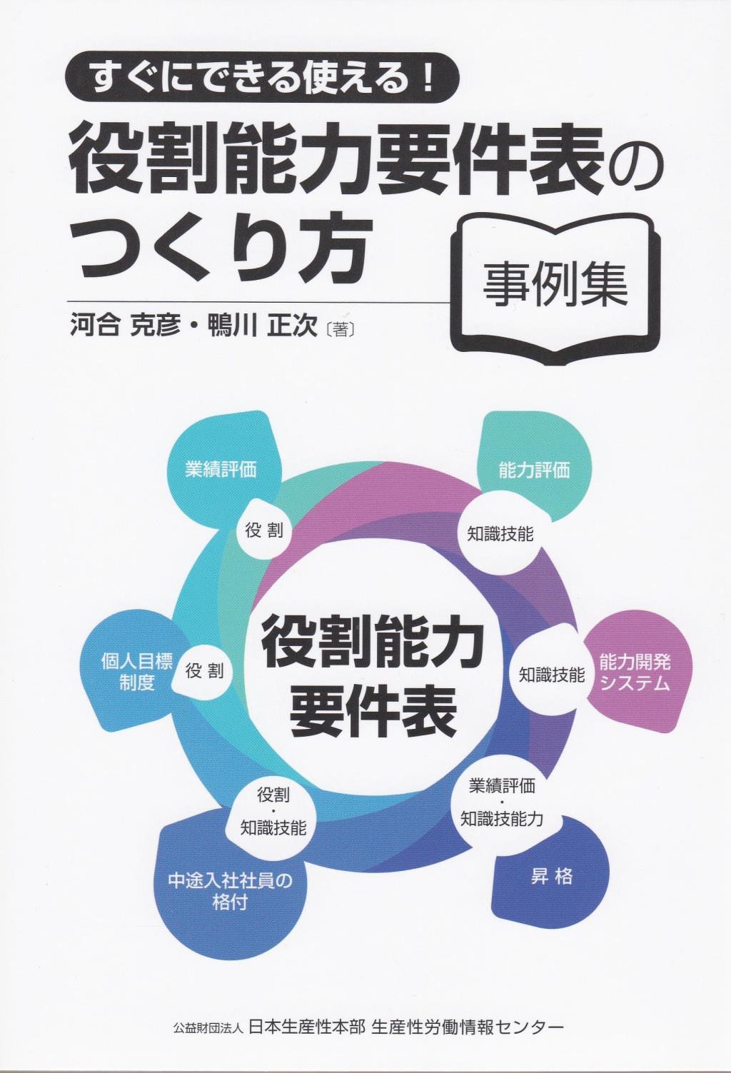 役割能力要件表のつくり方事例集