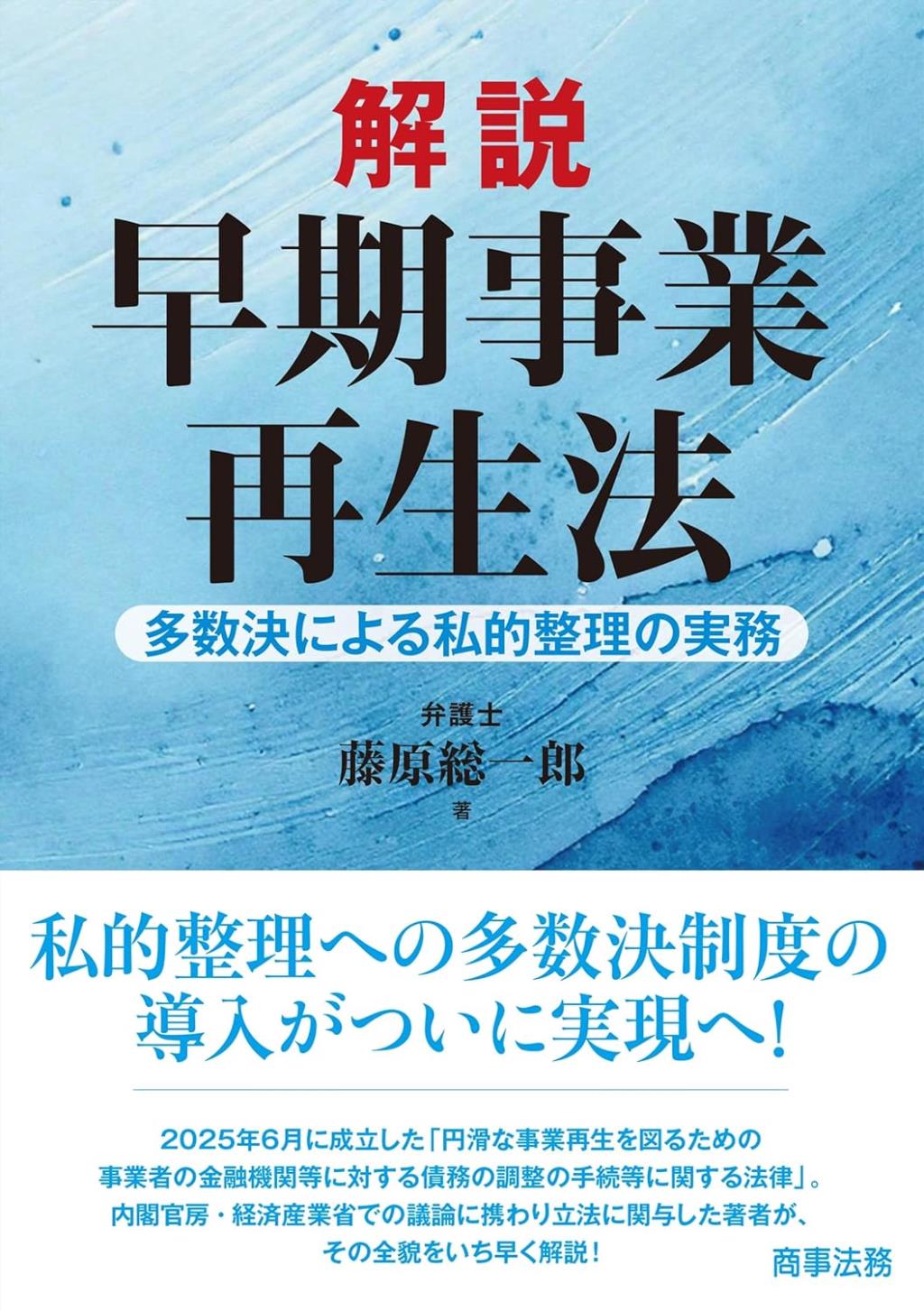 解説　早期事業再生法