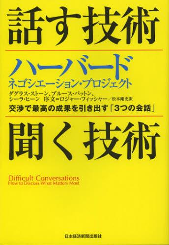 話す技術・聞く技術
