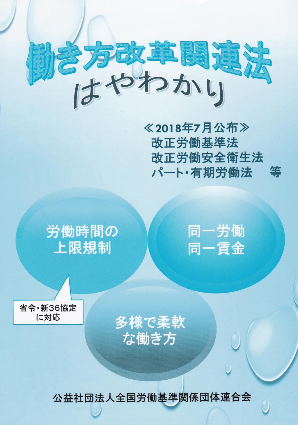 働き方改革関連法はやわかり